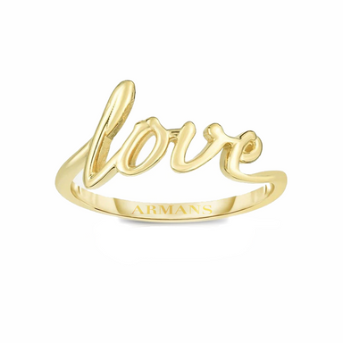 Solid Gold Love Ring - Armans Fine Jewellery