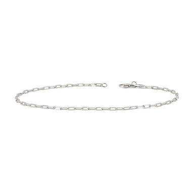 Solid Gold Petite Link Anklet - Armans Fine Jewellery