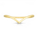 Solid Gold V Ring - Armans Fine Jewellery