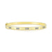Solid Gold and Baguette Diamond Bangle - Armans Fine Jewellery