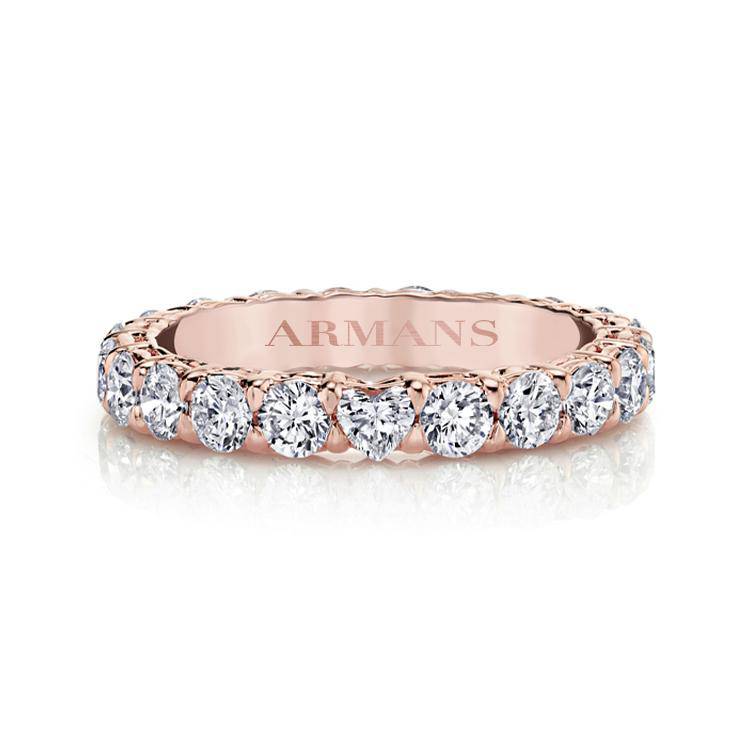 Sophia Heart Diamond Eternity Band - Armans Fine Jewellery