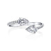 Split Pear Diamond Ring - Armans Fine Jewellery