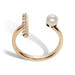 Split Pearl Ring - Armans Fine Jewellery