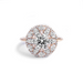 Starburst Diamond Halo Engagement Ring - Armans Fine Jewellery