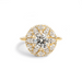 Starburst Diamond Halo Engagement Ring - Armans Fine Jewellery