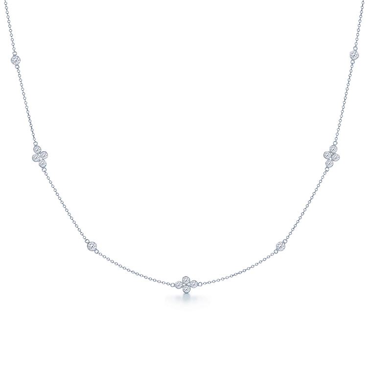 String Dimond Shape String of Diamonds Necklace | Armans Fine Jewellery Sydney