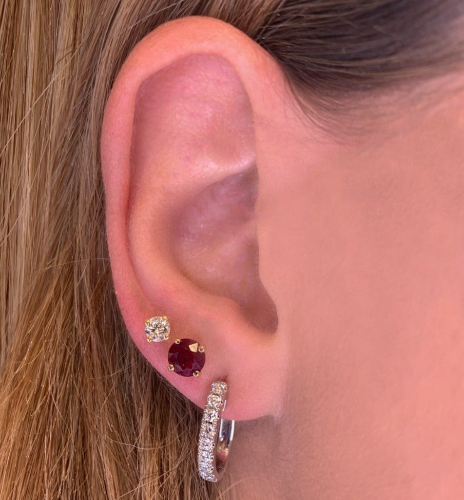 Round Diamond Studs - Armans Fine Jewellery