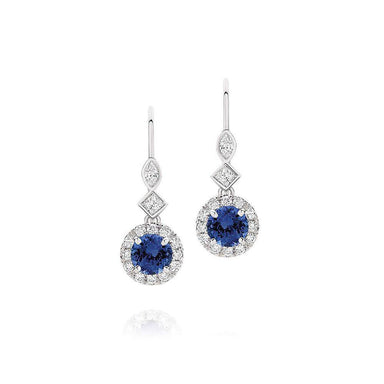Tanzanite Drop Earrings - Armans Fine Jewellery