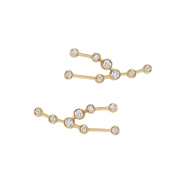 Taurus Diamond Constellation Studs - Armans Fine Jewellery