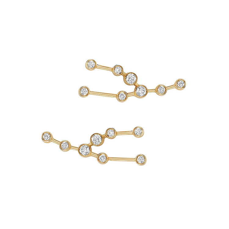 Taurus Diamond Constellation Studs - Armans Fine Jewellery