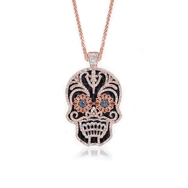 The Calavera Sugar Skull Necklace - Armans Fine Jewellery