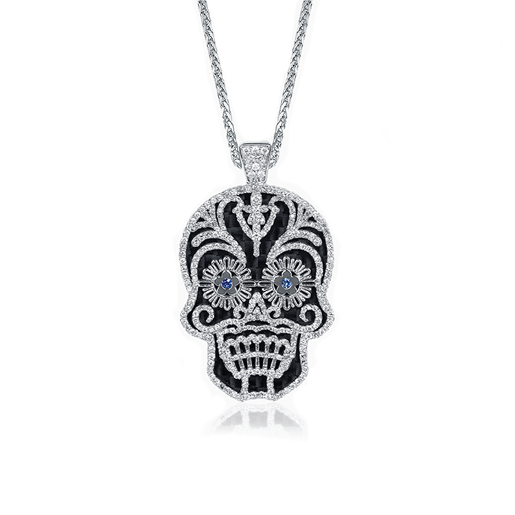 The Calavera Sugar Skull Necklace