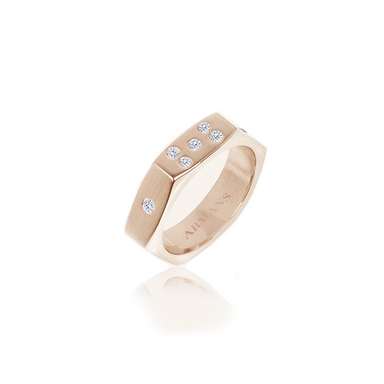 The Spencer Diamond Distance Ring - Armans Fine Jewellery