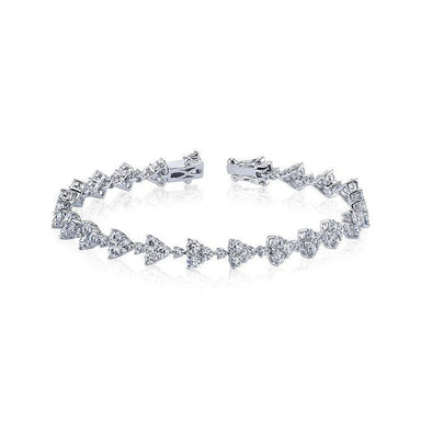 Trio Cluster Diamond Bracelet - APPROVAL - Armans Fine Jewellery