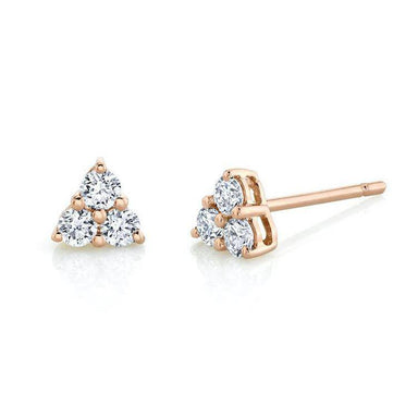Trio Diamond Studs - Armans Fine Jewellery