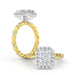 Twist of Fate Radiant Engagement Ring - Armans Fine Jewellery