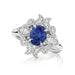 Vintage Blue Sapphire Engagement Ring - Armans Fine Jewellery