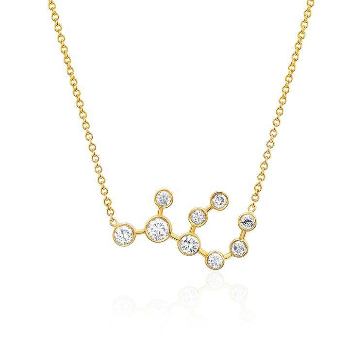 Virgo Diamond Constellation Necklace - Armans Fine Jewellery