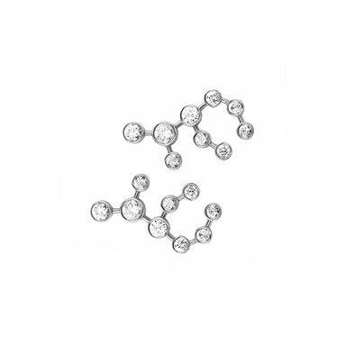 Virgo Diamond Constellation Studs - Armans Fine Jewellery