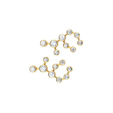 Virgo Diamond Constellation Studs - Armans Fine Jewellery