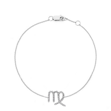 Virgo Diamond Zodiac Bracelet - Armans Fine Jewellery
