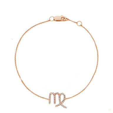 Virgo Diamond Zodiac Bracelet - Armans Fine Jewellery