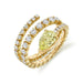 Yellow Diamond Spiral Ring - Armans Fine Jewellery