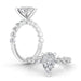 Rain Drop Engagement Ring - Armans Fine Jewellery